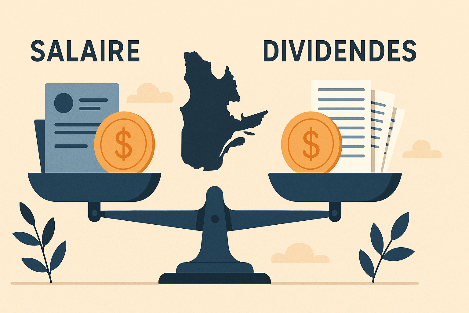 salaire et dividendes